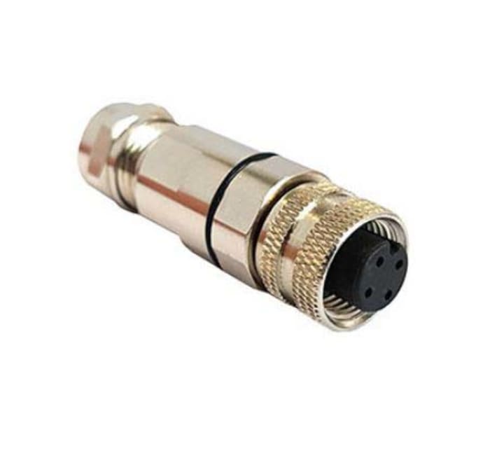 Bulgin Kulatý konektor, Montáž na panel, počet kontaktů: 8, Zásuvka, pohlaví kontaktu: samice, IP67