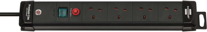 brennenstuhl 5m 4 Socket Type G - British Extension Lead