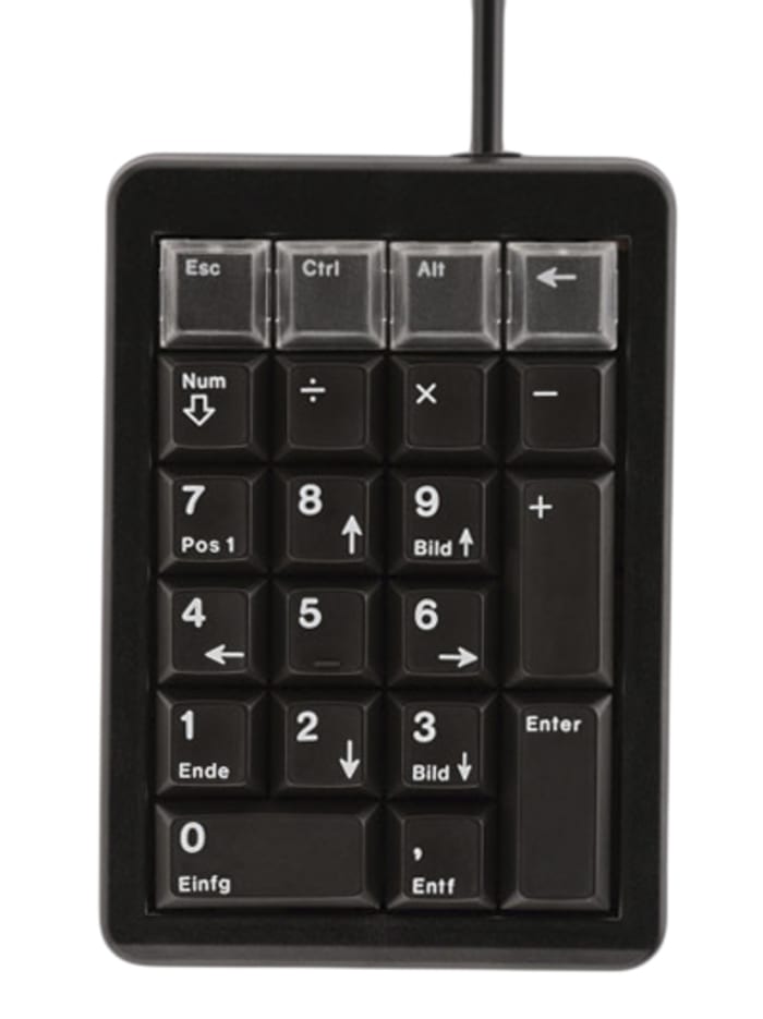 Cherry G84-4700 Wired USB Numeric pad Keyboard, Numeric, Black