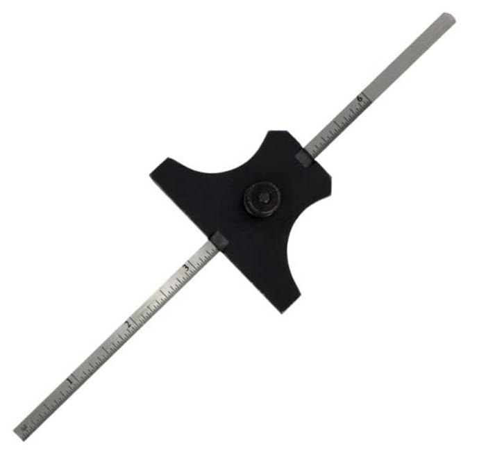 RS PRO 150mm Imperial & Metric Depth Gauge, Stainless Steel, 56g