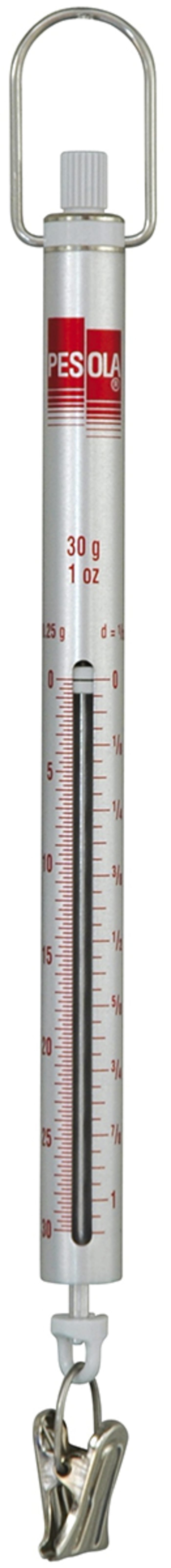 Balance suspendue Pesola, max. 30g, résolution 0,25 g