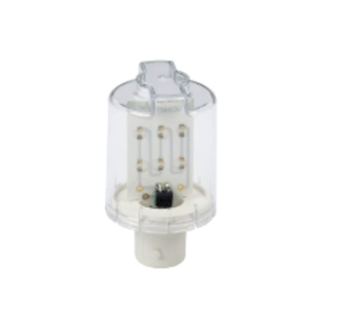 Schneider Electric LED Orange Bulb, BA15d 24 V ac/dc