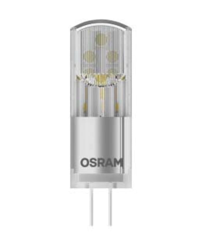 Bombilla LED, tipo cápsula Osram, 12 V, 2,4 W, casquillo G4, Blanco Cálido, 2700K, 300 lm, 15000h