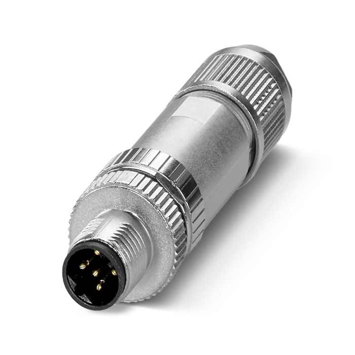 Phoenix Contact Circular Connector, 5 Contacts, Cable Mount, M12 Connector, Plug, Male, IP65, IP67, SACC Series