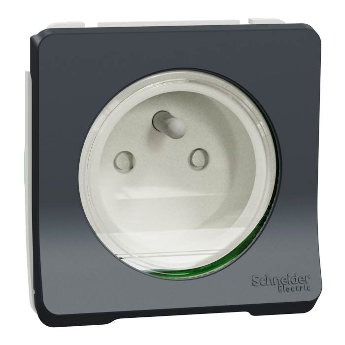 MUR36133 Schneider Electric Schneider Electric Grey 1 Gang Plug Socket, 2P+E Poles, 16A, Type
