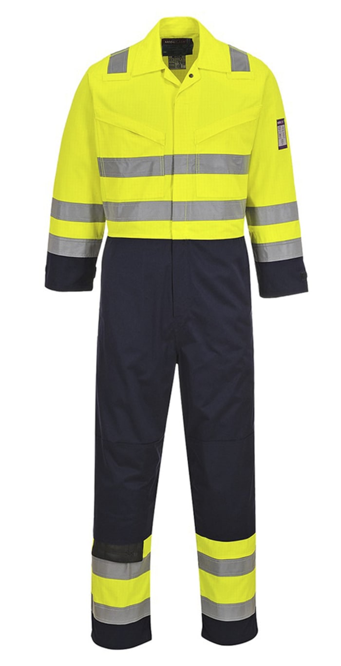 Yellow hi vis overalls deals