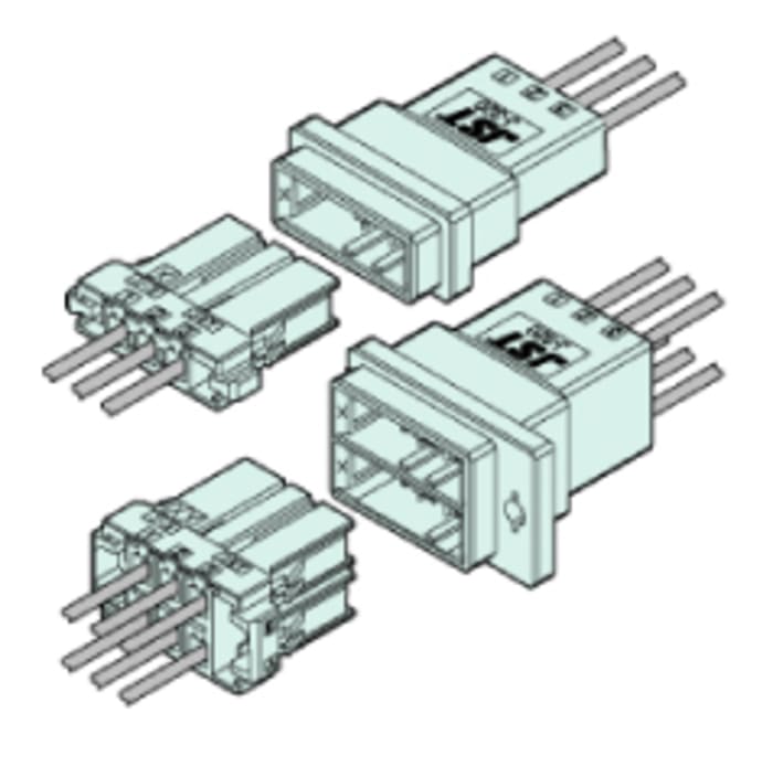 LF3F-41GF-P2.0 JST | JST J300 Series Female Crimp Terminal, 20 AWG Min ...