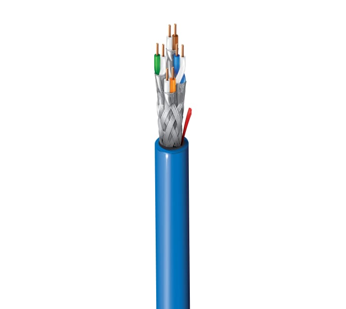 Belden1886ENH, 500m Cat7a, Grey, S/FTP Shielded, Unterminated LSZH Sheath