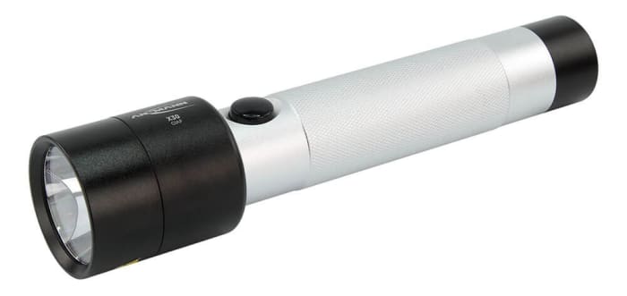Lampe torche Ansmann LED non rechargeable, Argent, 40 lm