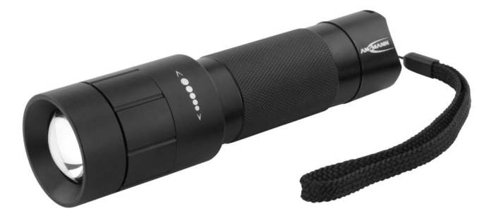 Ansmann LED Torch Black 320 lm, 142.3 mm