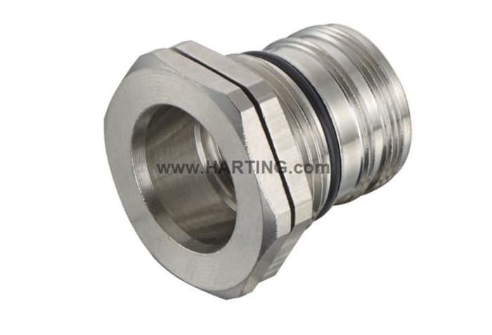 HARTING Housing, Bulkhead Mount, M23 Connector, IP67, IP69K, Han M23 Series