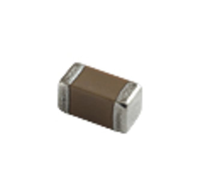 Murata 1μF MLCC, 25V dc V, ±10% , SMD