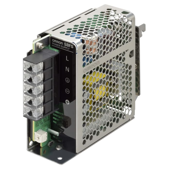 Omron S8FS-G Switched Mode DIN Rail Power Supply, 100 → 240V ac ac Input, 24V dc dc Output, 2.2A Output, 50W
