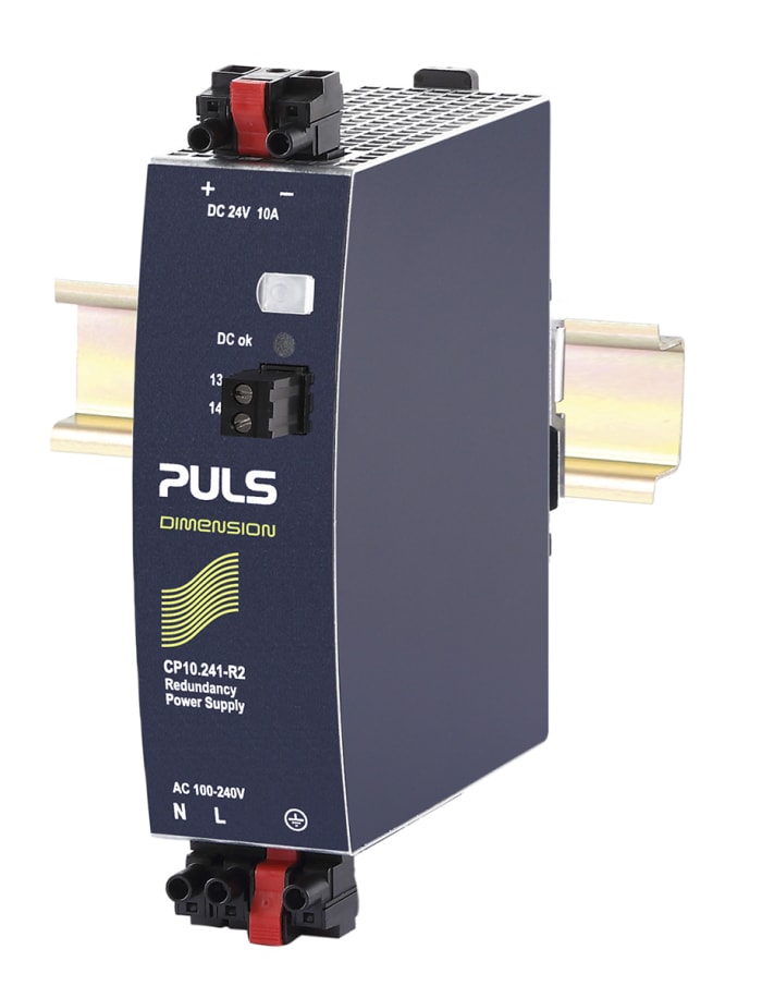 Module de redondance PULS, série CP, 24V c.c.out 10A, 100 → 240V c.a.in, 240W