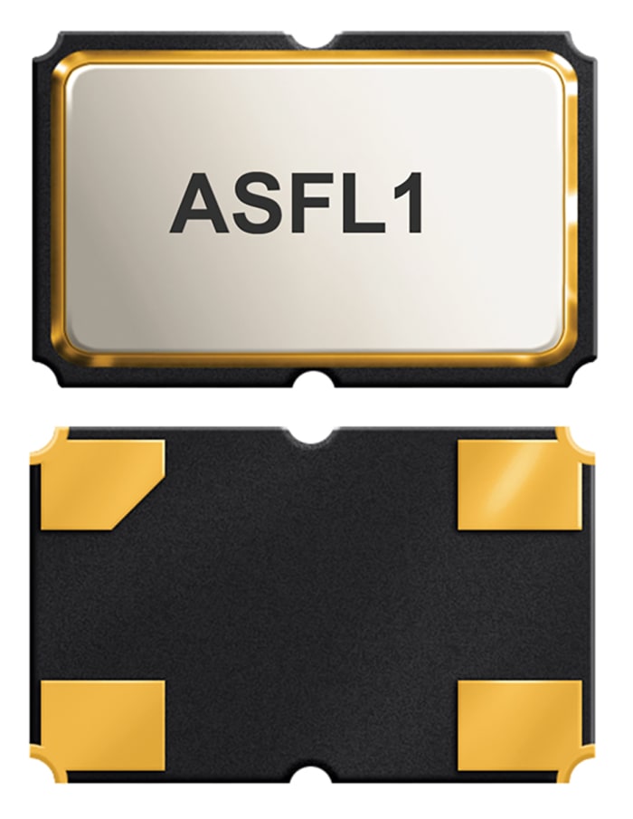 Oscilátor ASFL1-50.000MHZ-EK-T 50MHz ±30PPM HCMOS, TTL, SMD, počet kolíků: 4 5 x 3.2 x 1.3mm Hodiny