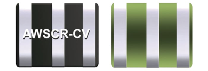 AWSCR-8.00CV-T, Ceramic Resonator, 8MHz 22pF, 3-Pin, 3.7 x 3.1 x 1mm