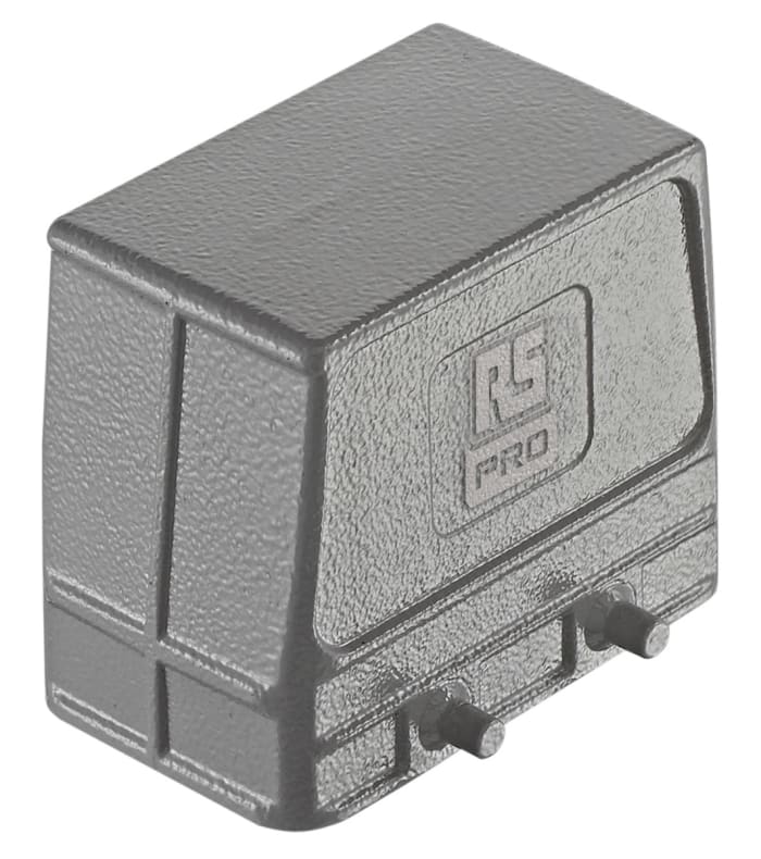 RS PRO Heavy Duty Power Connector Hood, M25 Thread, Side Entry 10B Range