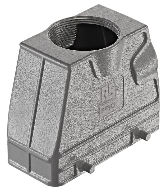Carcasa para conector industrial con entrada superior RS PRO tamaño 16B, con rosca M25