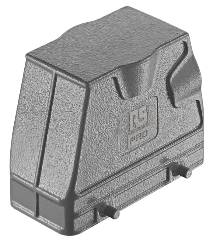 RS PRO Heavy Duty Power Connector Hood, M32 Thread, Side Entry 16B Range