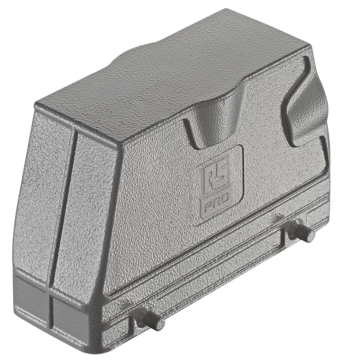 RS PRO Heavy Duty Power Connector Hood, M40 Thread, Side Entry 24B Range