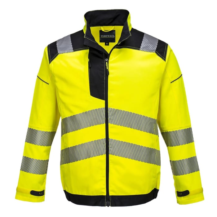 T500YERS RS PRO | Chaqueta alta visibilidad para hombre RS PRO de color  Amarillo, talla S | 171-6826 | RS Components