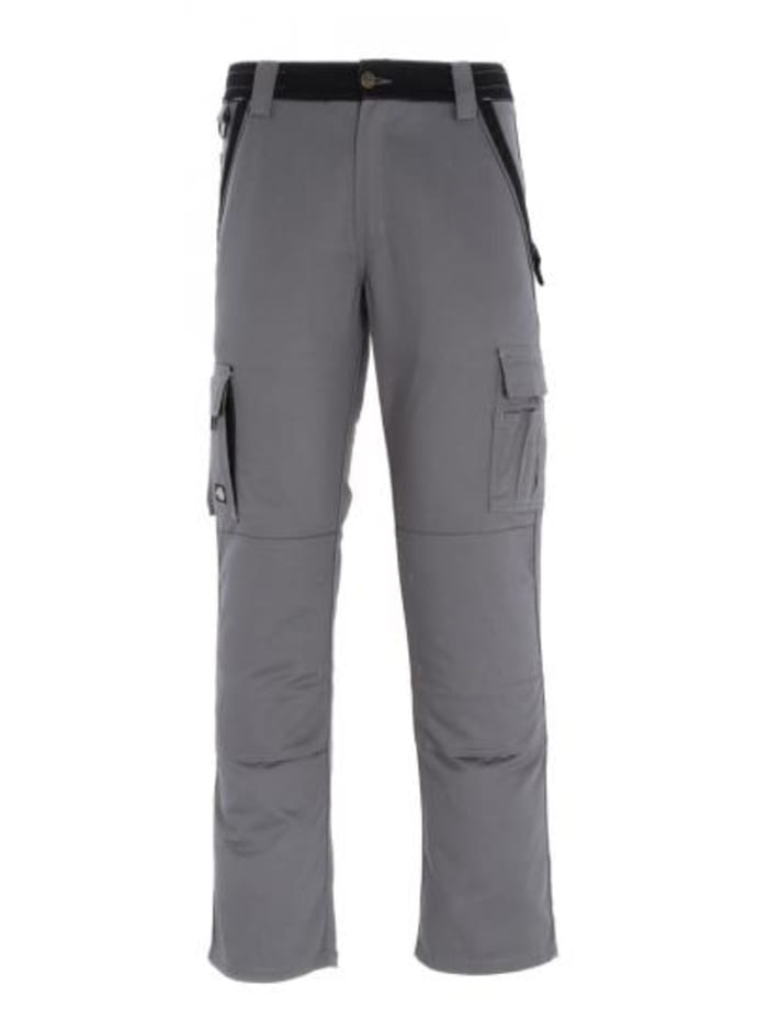 Dickies IN30030 Grey/Black Trousers 34in W 31in L