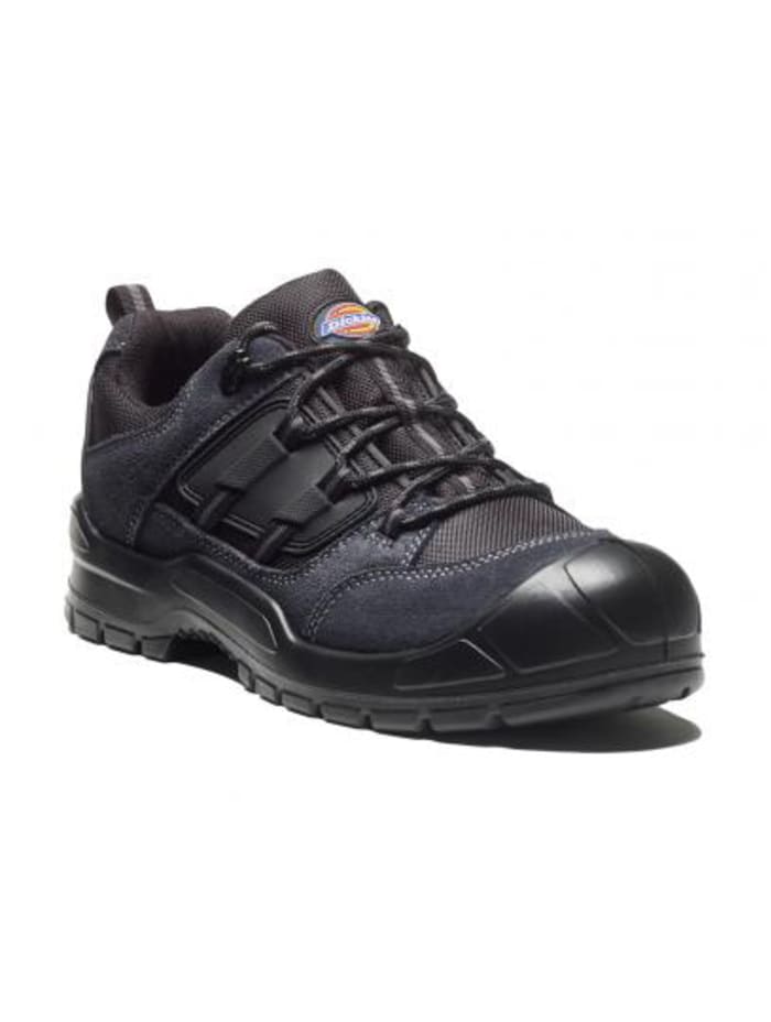 Baskets de sécurité Dickies FA24/7S Homme, T 44 Noir/Gris, S1P, SRC, Antistatiques