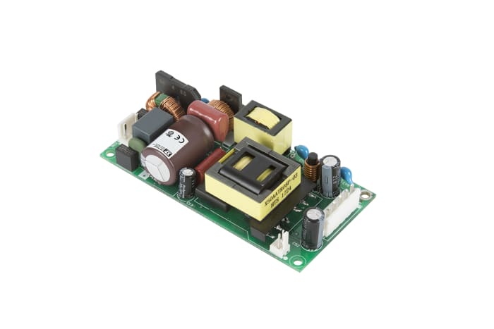 XP Power AC-DC Converter, EPL150PS15, 15V dc, 6.67 A, 10 A, 150W, 1 Output, 80 → 264V ac Input Voltage