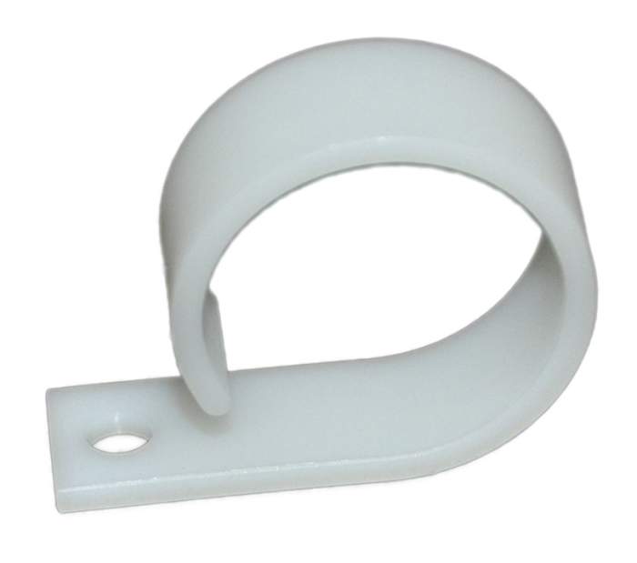 RS PRO Natural Nylon Cable clip, 26mm Max. Bundle