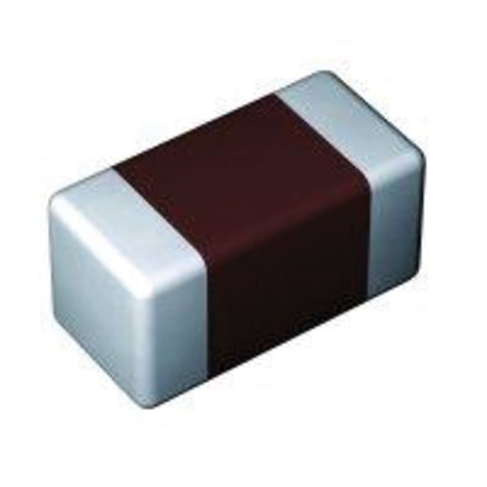 Vícevrstvý keramický kondenzátor MLCC, řada: M 1μF ±10% X5R dielektrický , SMD 35V dc, 0603 (1608M) Taiyo Yuden, 1.6 x