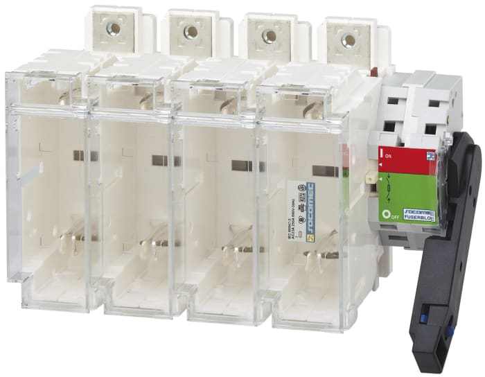 Socomec Fuse Switch Disconnector, 3 Pole, 160A Max Current, 160A Fuse Current