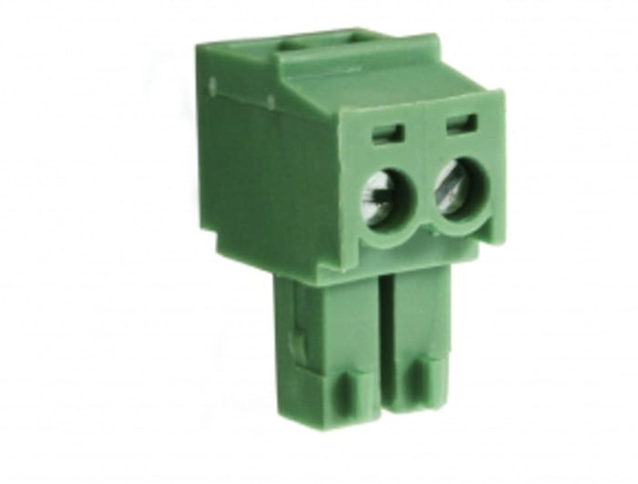 RS PRO, 3.81mm Pitch, 10 Way, Horizontal, Pluggable Terminal Block, Plug, Through Hole, Screw Termination