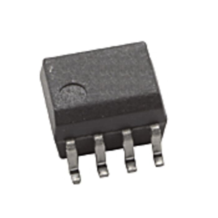 Optoacoplador Broadcom HCPL-0201 de 1 canal, Vf= 1.85V, Viso= 3.750 Vrms, OUT. Disparador Schmitt, mont. superficial,
