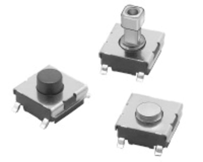 Omron 1 Way Surface Mount DIP Switch SPST, Flat Actuator, IP00