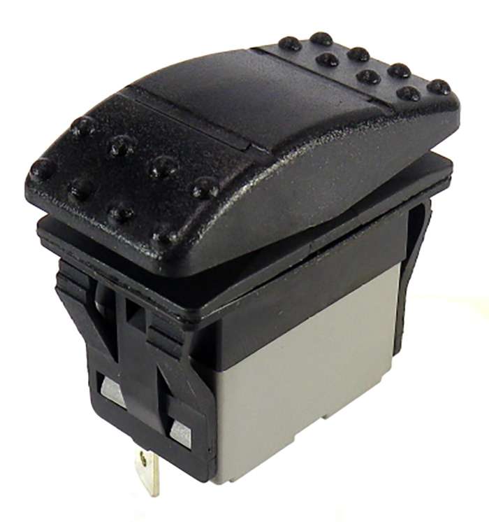 Interrupteur à bascule 1RT Momentané, , 16 A @ 125 → 250 V c.a., 16 A @ 30 V c.c., 20 A @ 125 → 250 V c.a.