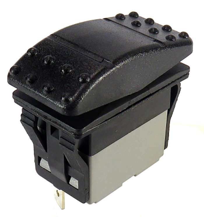 RS PRO Illuminated DPST, Latching Rocker Switch Panel Mount