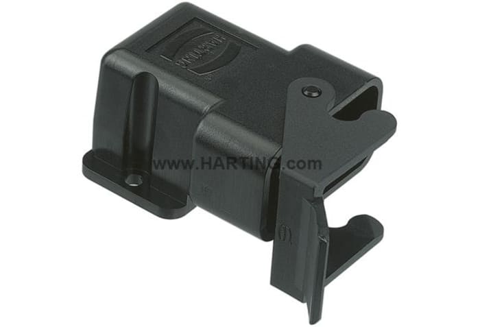 HARTING Han-Compact Heavy Duty Power Connector Housing, Angled