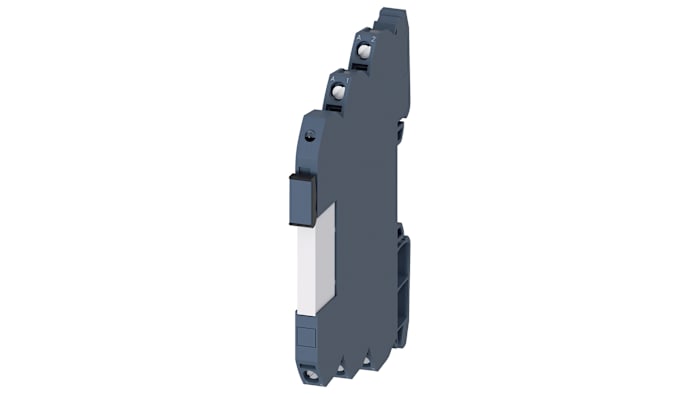 Siemens SIRIUS 3RQ3 Output Coupler with Plug-In Series Relay, Snap-On Rail Mount, 24V dc Coil