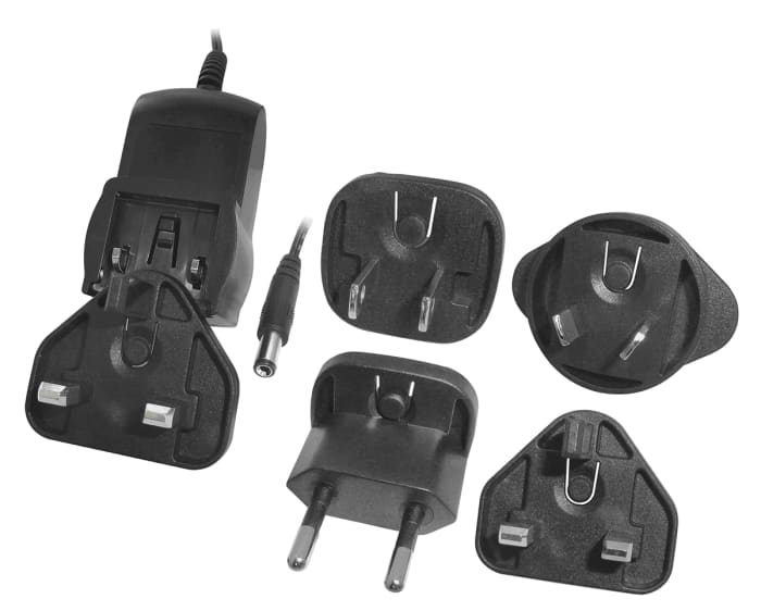 RS PRO 6W Plug-In AC/DC Adapter 24V dc Output, 250mA Output