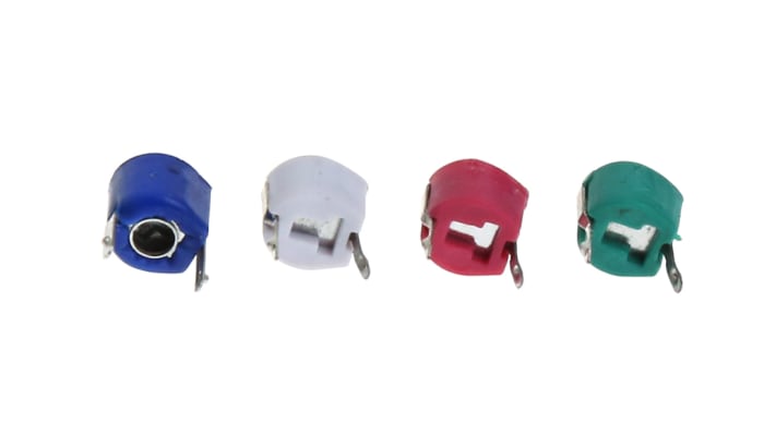 RS PRO Variable Trimmer Capacitor 2.5 → 7pF 100V Ceramic