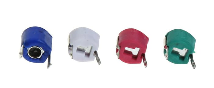 Condensateur variable, 3 → 10pF, 100V, RS PRO