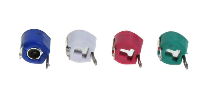 RS PRO Variable Trimmer Capacitor 6 → 30pF 100V Ceramic