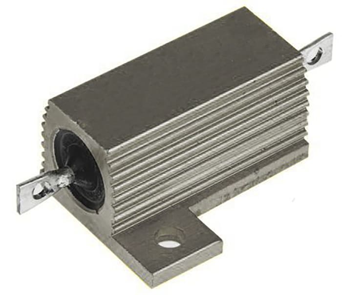 RS PRO, 500mΩ 25W Aluminium Chassis Mount Resistor ±5%