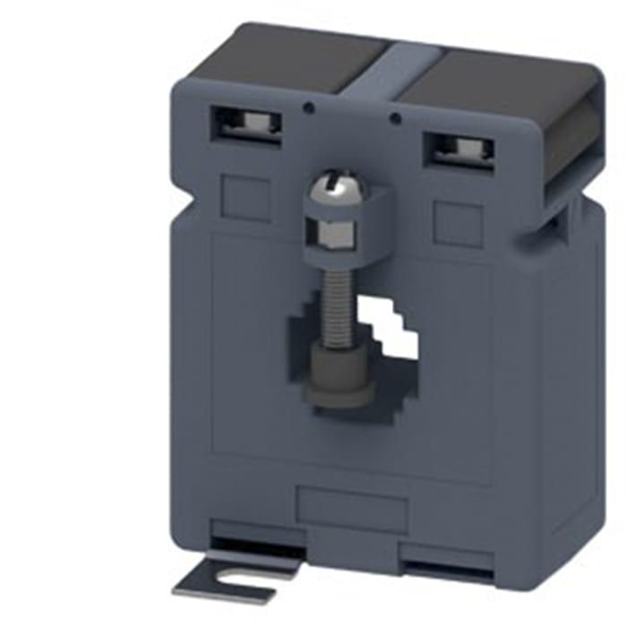 Transformador de corriente Siemens Sentron, Window, entrada 100A, ratio: 100:1, dim. 60 x 75,3 x 65,6 mm