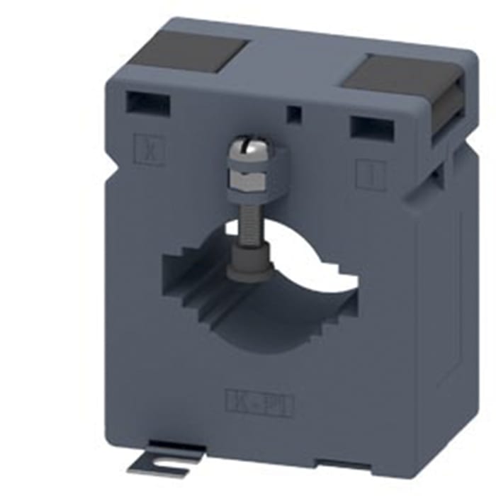 Transformador de corriente Siemens Sentron, Window, entrada 600A, ratio: 600:1, dim. 82,5 x 98 x 84,1 mm