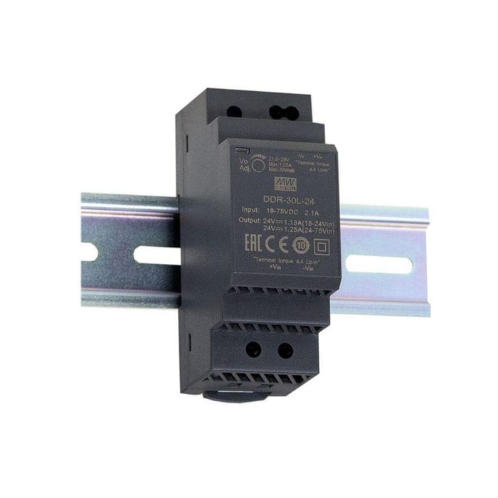 最も優遇 MEAN DDR-30L-15 WELL 15V Converter, DC-DC DDR-30 WELL MEAN | 旅行用電源変換プラグ
