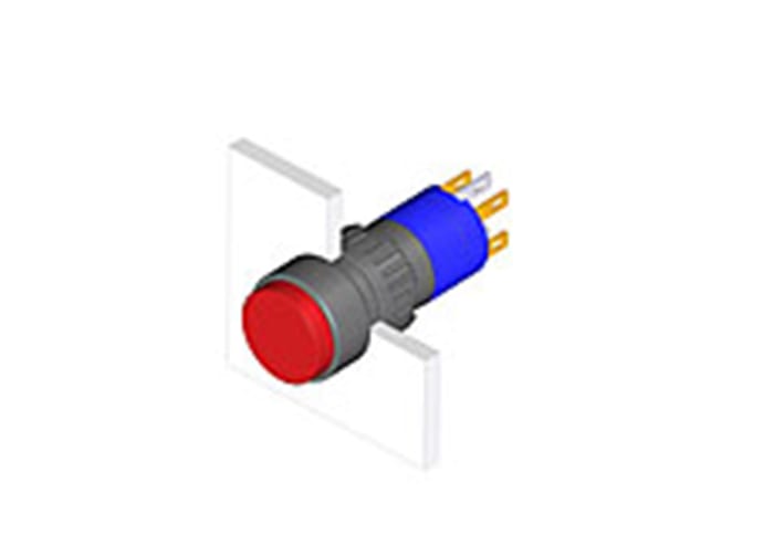 EAO Modular Switch Bezel for Use with Series 14 Switches