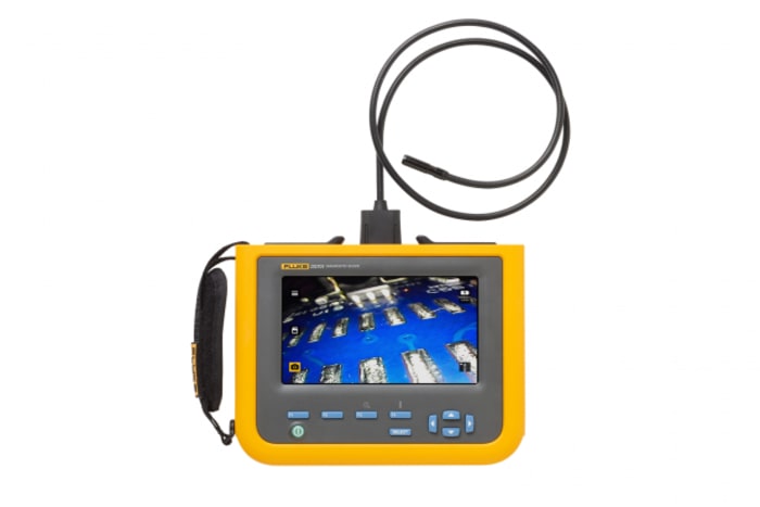 Fluke FLK-DS701 8.5mm probe Inspection Camera, 1.2m Probe Length, 800 x 600pixels Resolution, LED Illumination,