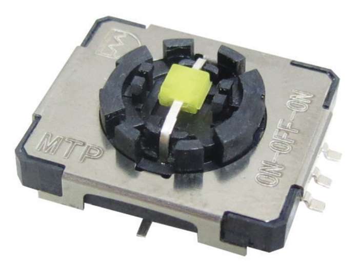 RS PRO | RS PRO MTP, 3 Position SPST Push-Rotary Switch, 50mA