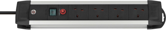 brennenstuhl 5 m 4 Socket Type G Extension Lead Extension Lead Kit, 220 → 250 V ac, IP20